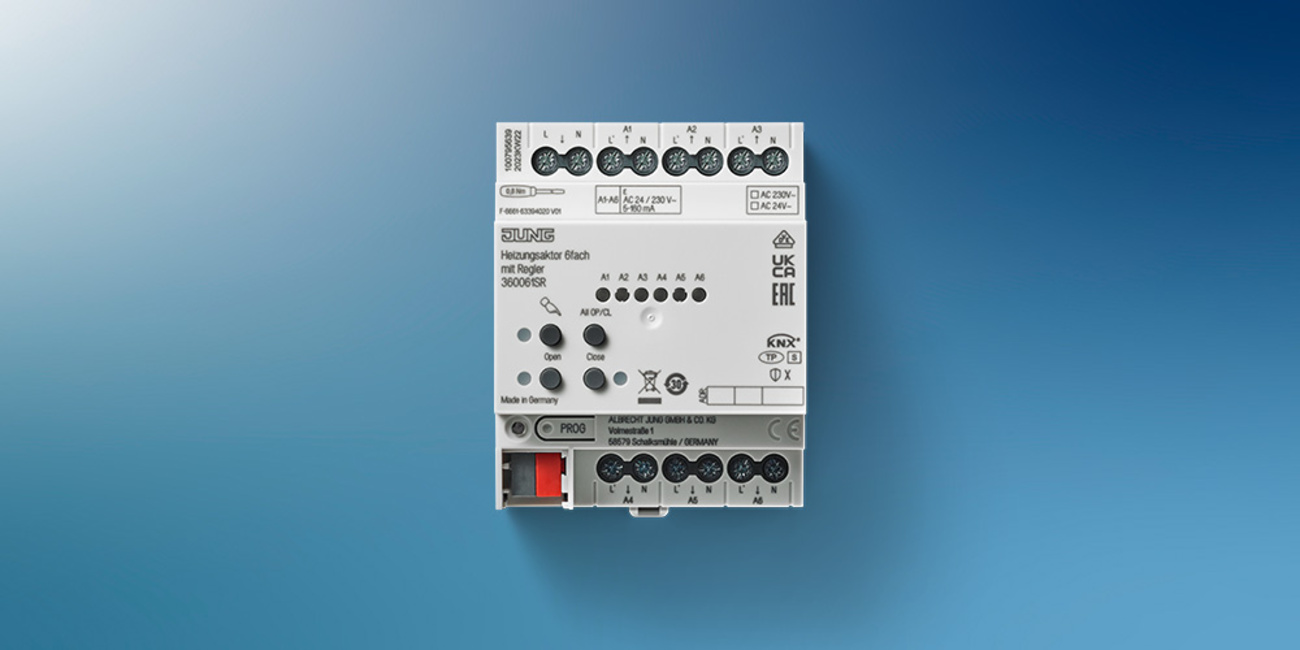 KNX Heizungsaktor 6-fach bei Elektro Sambeth in Ochsenfurt-Hopferstadt